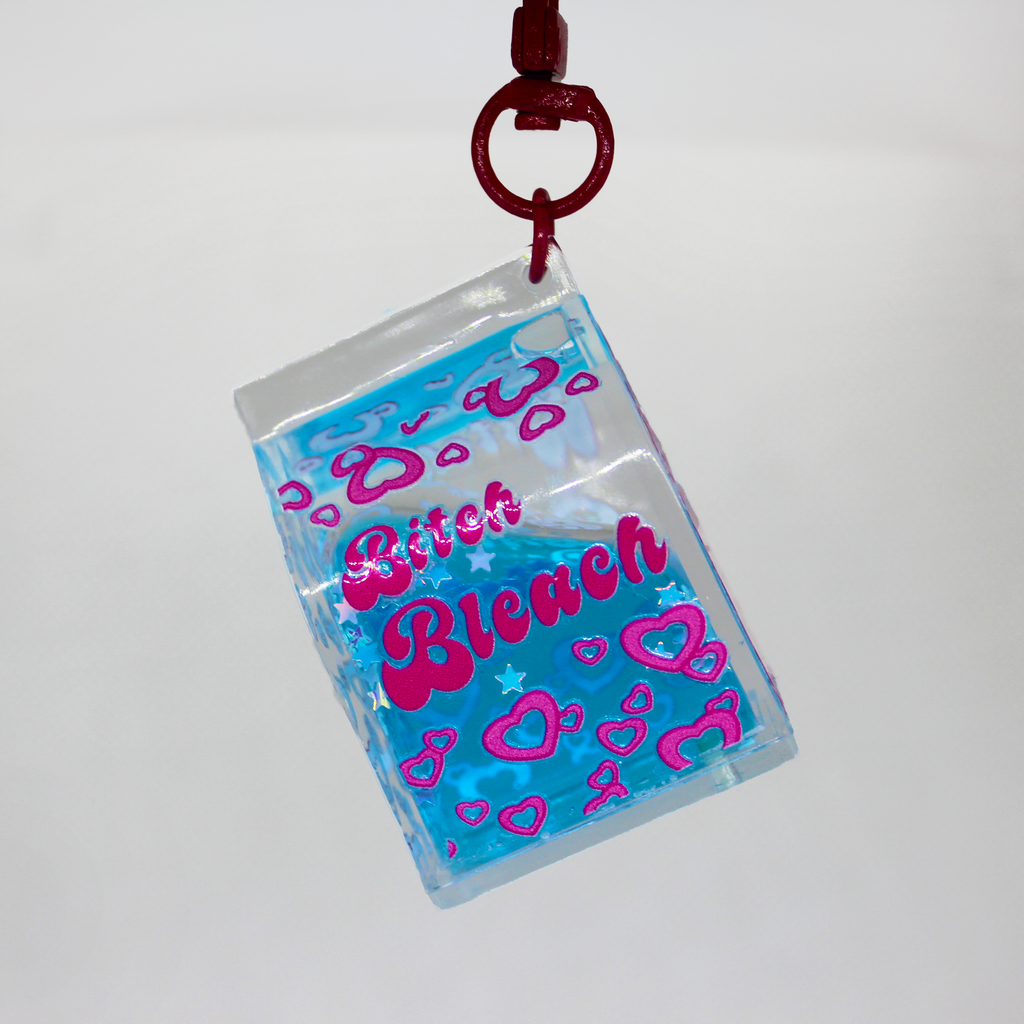 Bitch Bleach - Shaker keychain