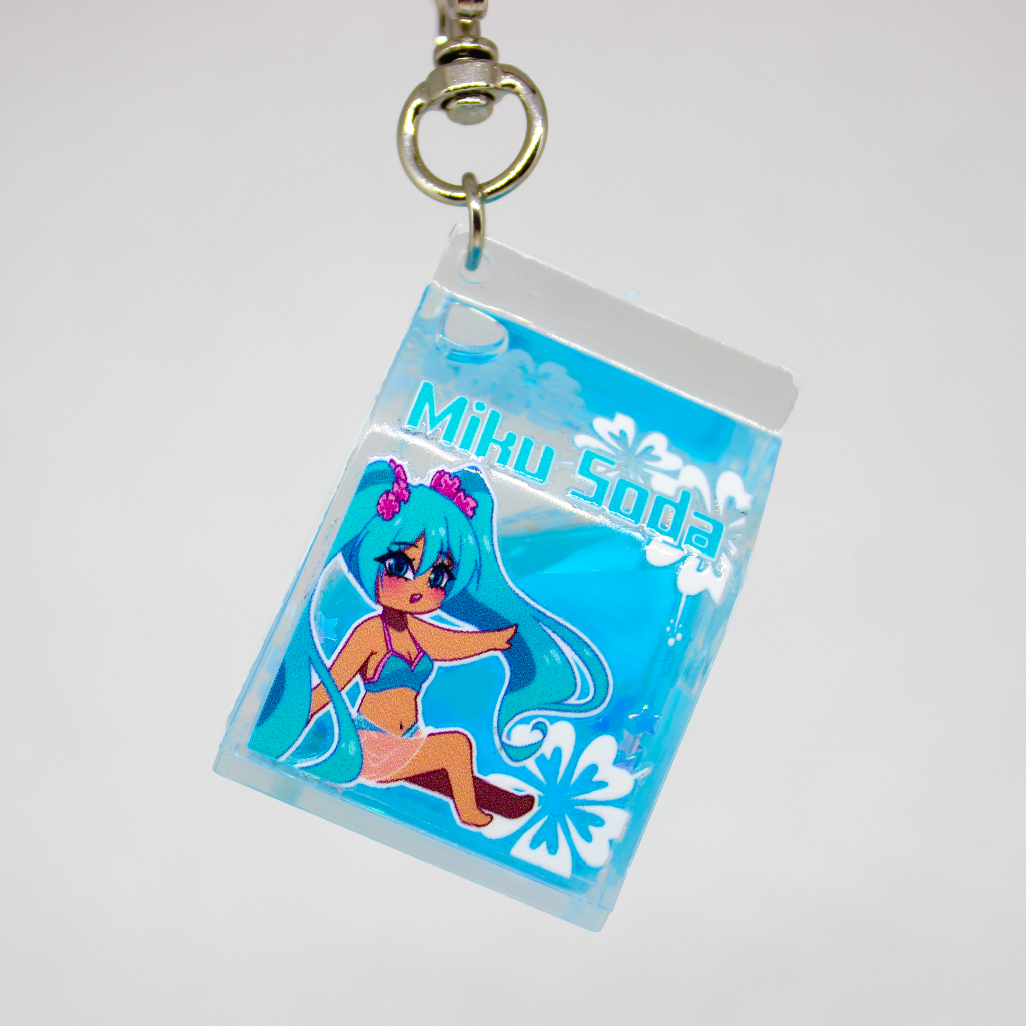 Miku Soda - Shaker keychain