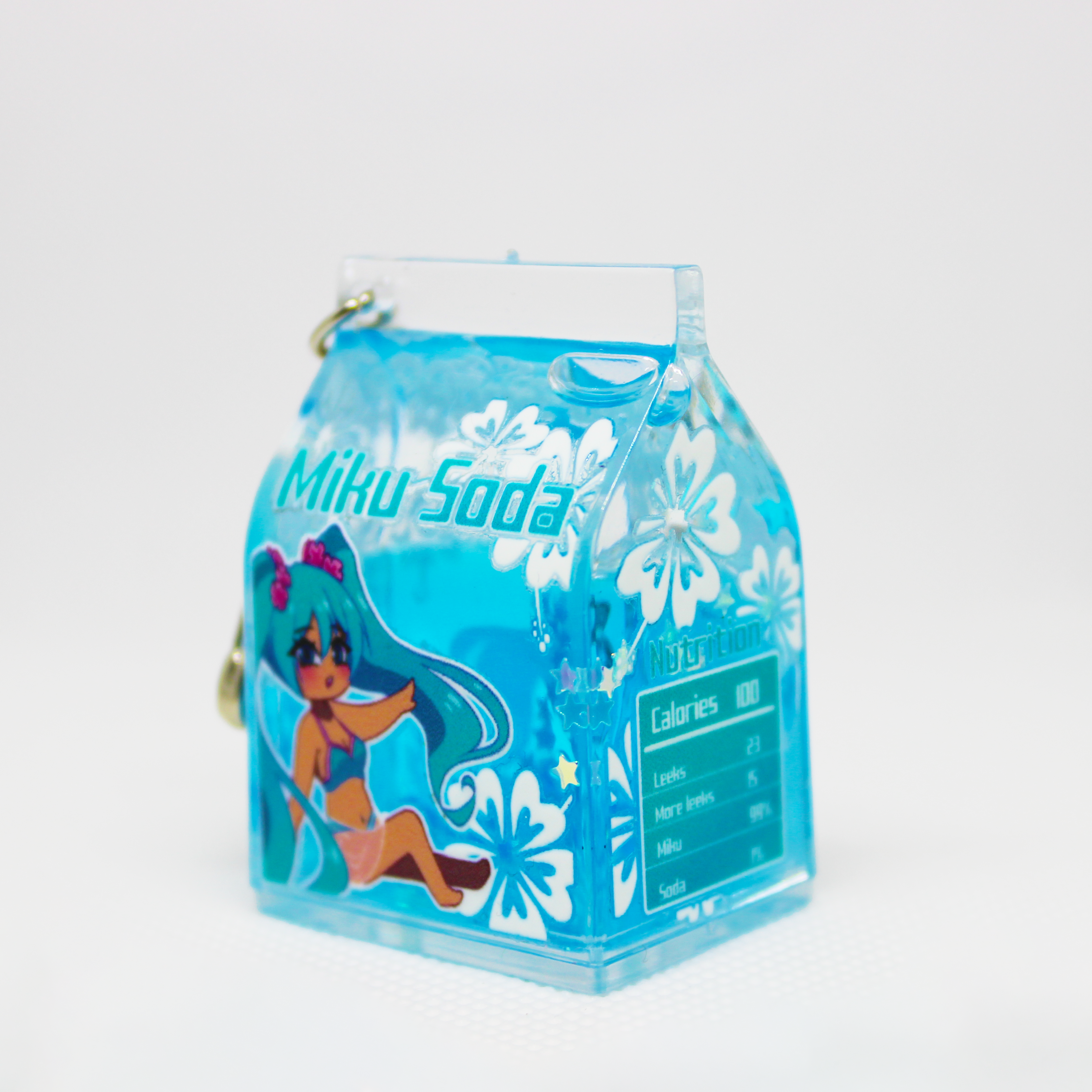 Miku Soda - Shaker keychain